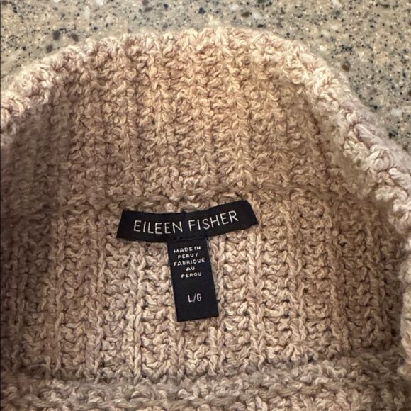 EILEEN FISHER Peruvian Organic Cotton Boucle Box-Top - Picture 2 of 9